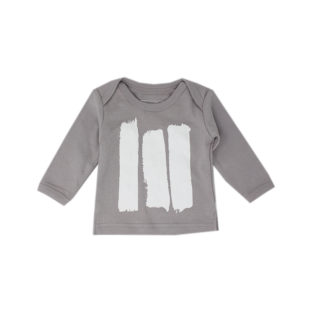 L'ovedbaby/Paint Long SleeveT(Light Gray)