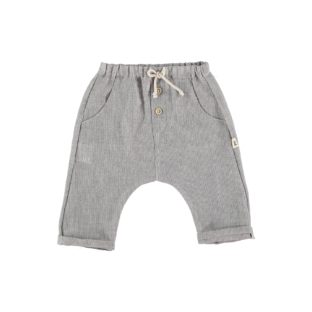 PETIT INDI/pin-strip saruel pants