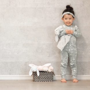 L'ovedbaby/Paint Kids Long-sleeve PJ set(Seafoam Green)