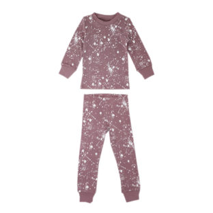 L'ovedbaby/Paint Kids Long-sleeve PJ set(Lavender)