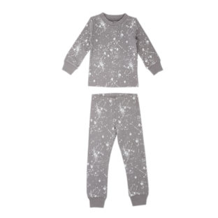 L'ovedbaby/Paint Kids Long-sleeve PJ set(Light Gray)