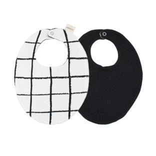 L'ovedbaby/Reversible Bib(Hopscotch)