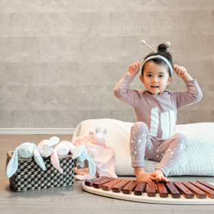 L'ovedbaby/Paint Long SleeveT(Lavender)