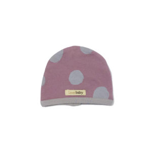 L'ovedbaby/Dots Cap(Lavender×Light Gray)