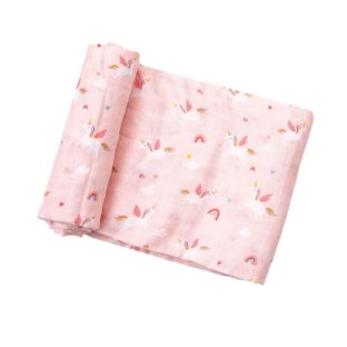 ANGEL DEAR/swaddle blanket(unicorn)