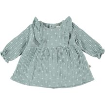 PETIT INDI/star waffle one-piece